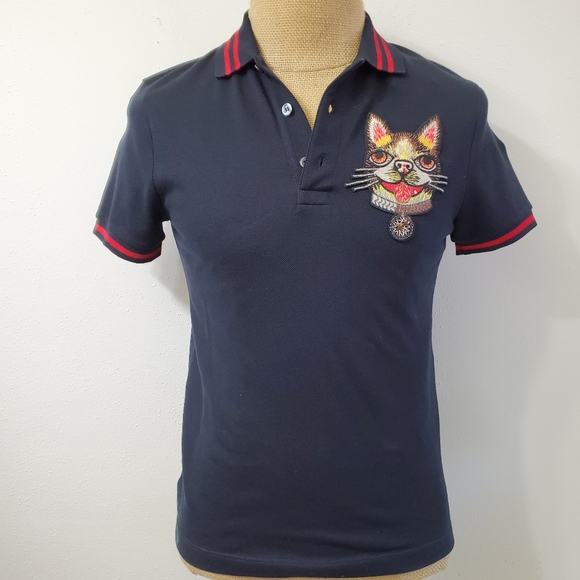NWT Gucci Dog Patch Polo - Picture 13 of 15